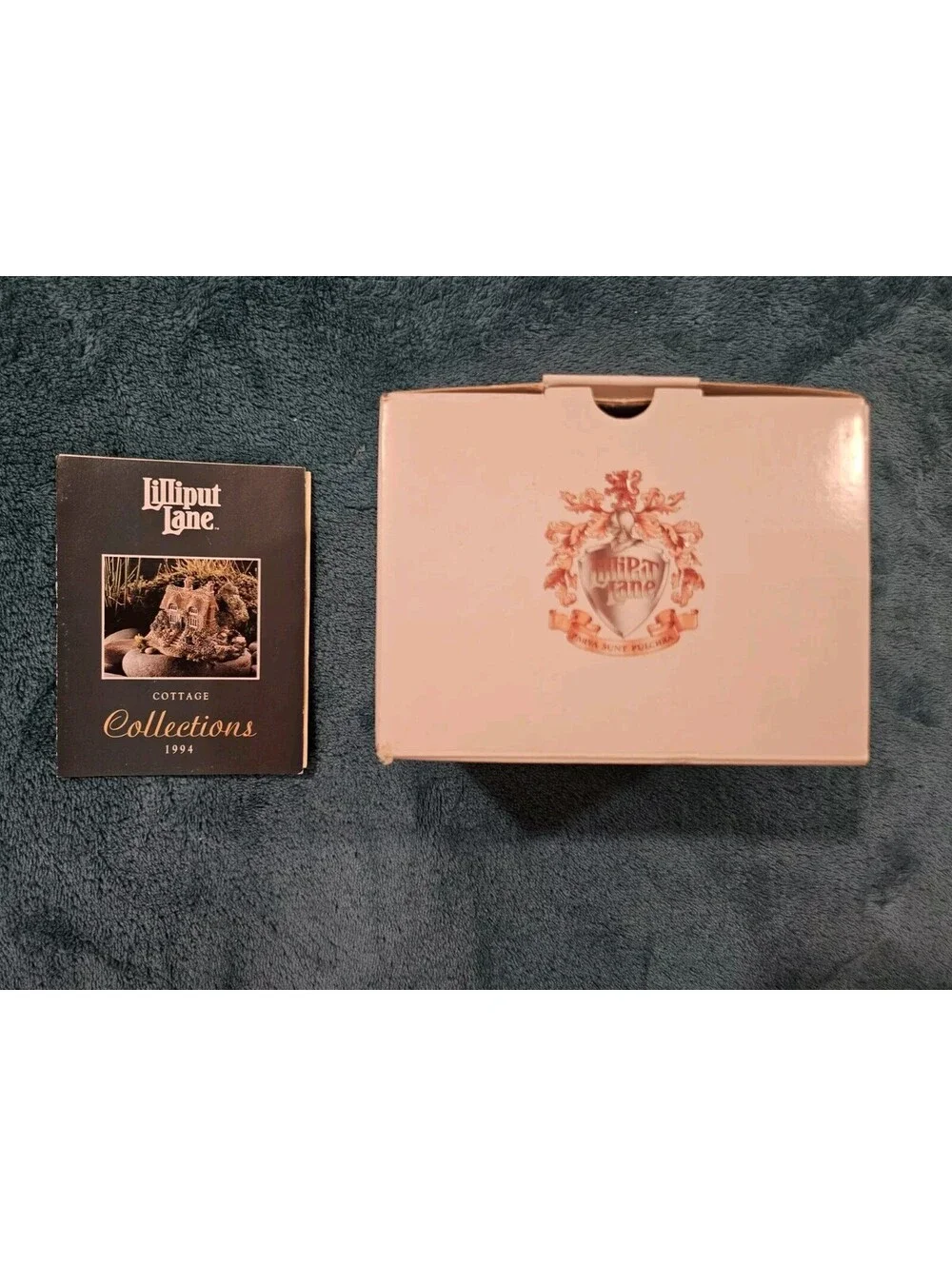 Lilliput Lane 1994 Ivy House Ornament + Original Box Christmas